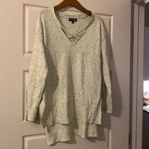 Heather sweater. Size small